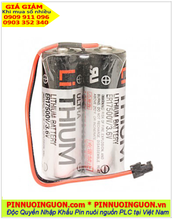 Pin Lithium 3.6v 5400mAh, Pin máy bắn mục tiêu Lithium 3.6v 5400mAh _Xuất xứ Nhật /Nhận hàn ghép pin